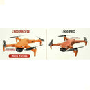 Drone L900 Pro GPS HD Wi-Fi Profissional - Cor Laranja e Preto