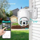 Câmera IP Externa Wi-Fi Dome PTZ