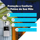 Campainha com Câmera Vídeo Porteiro Sem Fio Wi-Fi HD